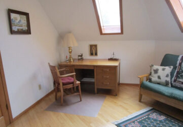 saint-josephs-farm-holy-angels-guest-house-westby-wisconsin-interior-3-gallery Desk area in the bedroom at St. Joseph's Farm, Holy Angels Guest House in Westby, Wisconsin.