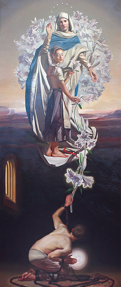 Saint Maria Goretti Artist: Noah Buchanan