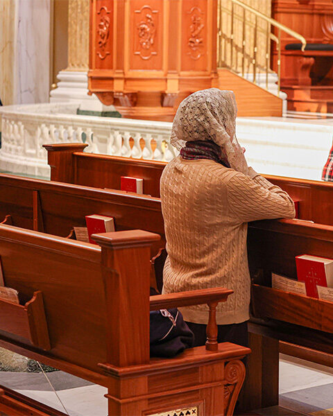 Sarah Greydanus in the Shrine Church Sarah Greydanus in the Shrine Church