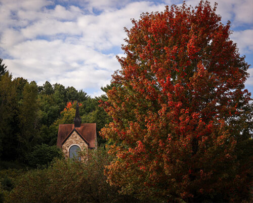 Fall Colors in Wisconsin - Guadalupe Shrine Chapel Fall Colors in Wisconsin - Guadalupe Shrine Chapel