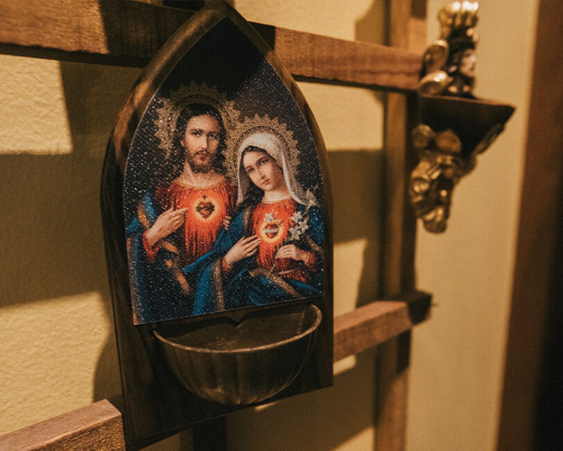 Holy water font Sacred and Immaculate Hearts Flores Gift Shop Holy water font Sacred and Immaculate Hearts Flores Gift Shop