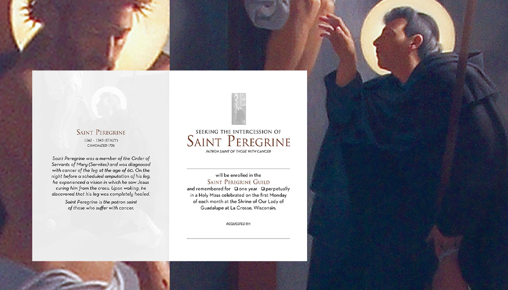 St. Peregrin Mass Guild event header