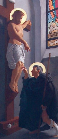 Saint Peregrine Cancer Guild Pintura del altar de San Peregrino Laziosi