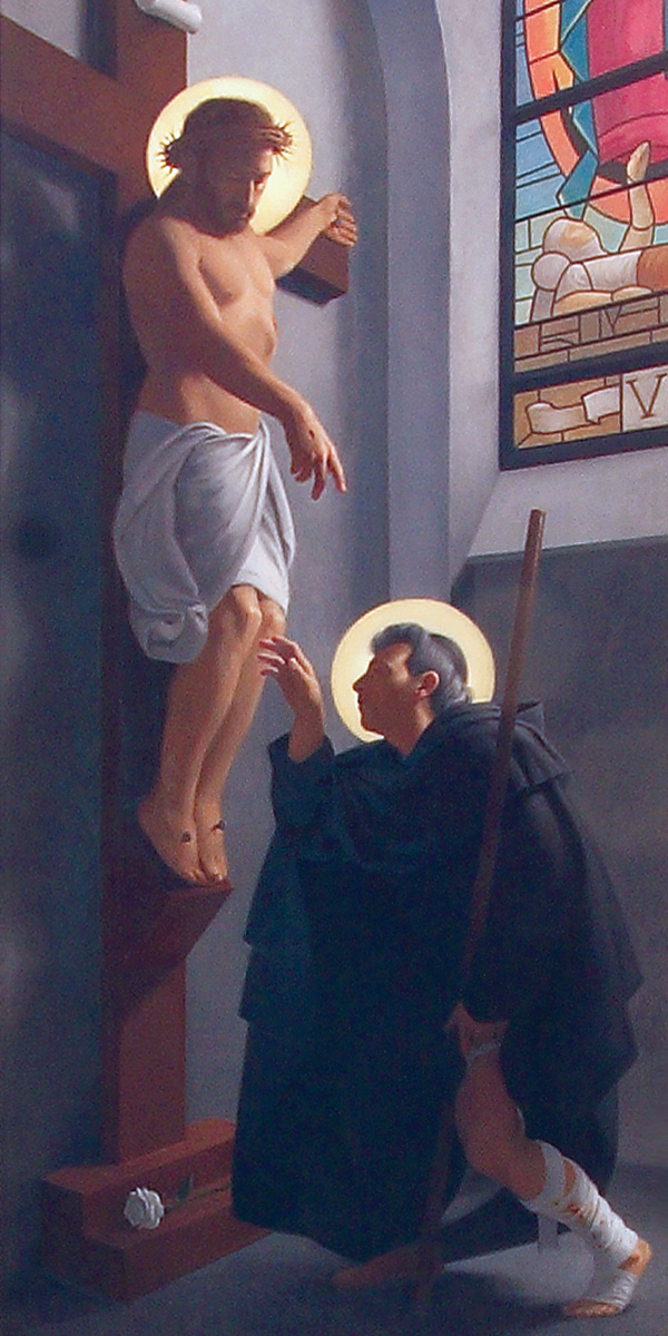 St. Maria Goretti Side Altar Painting